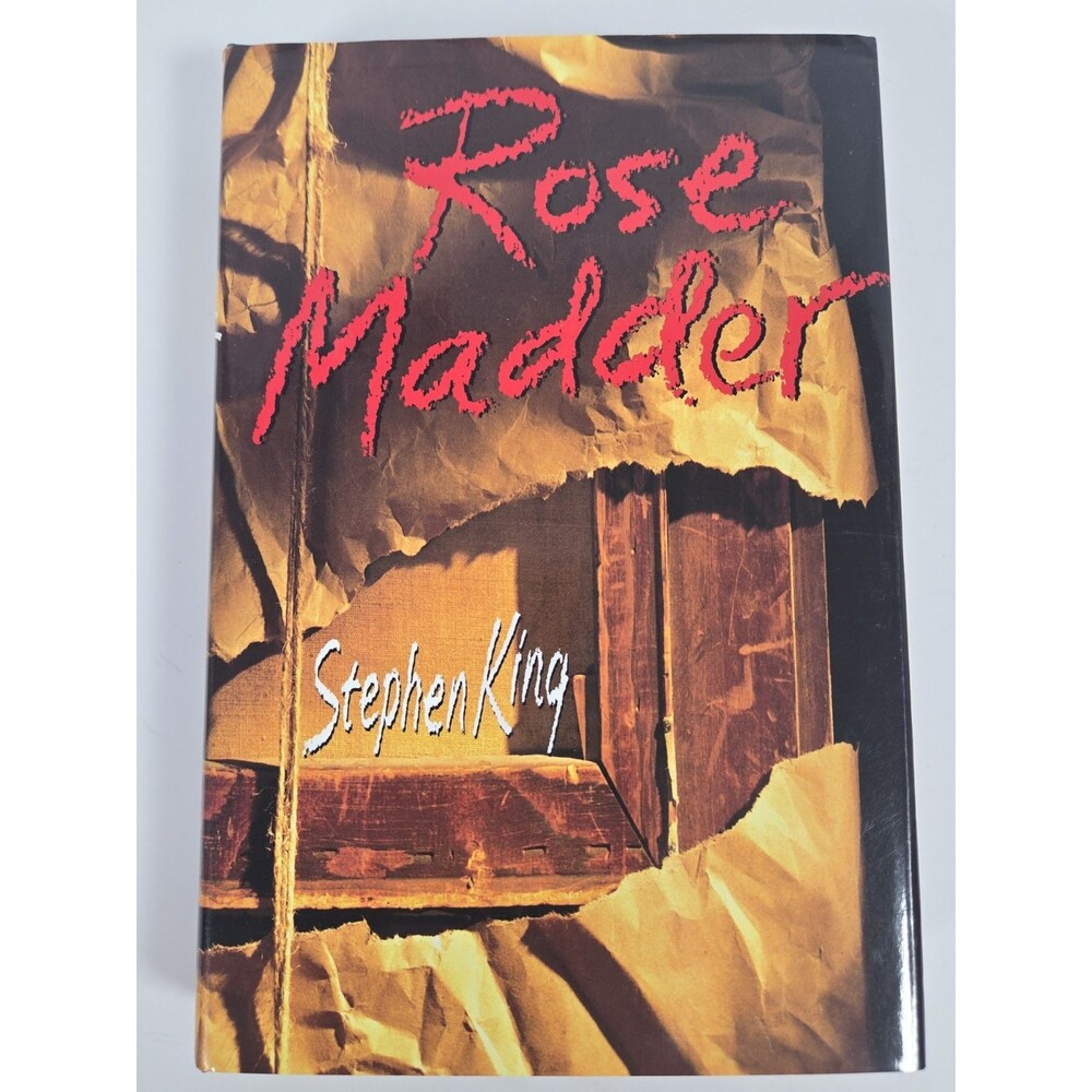 Stephen King Rose Madder 1st Edition 1st Printing 1995 Viking HC Dust Jacket